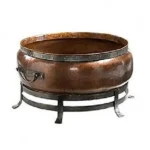 Factory custom outdoor garden park weathering steel fire bowl fire pit metal brazier patio heater