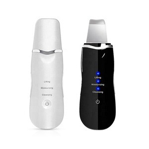 Factory direct blackhead removal portable professional ultrasonic facial skin scrubber for personal care