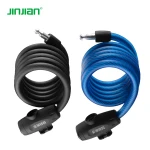 Factory Direct General Anti - Theft Mountain Bike Locks Bicycle Cable Wire Lock Spiral Key Lock for bike