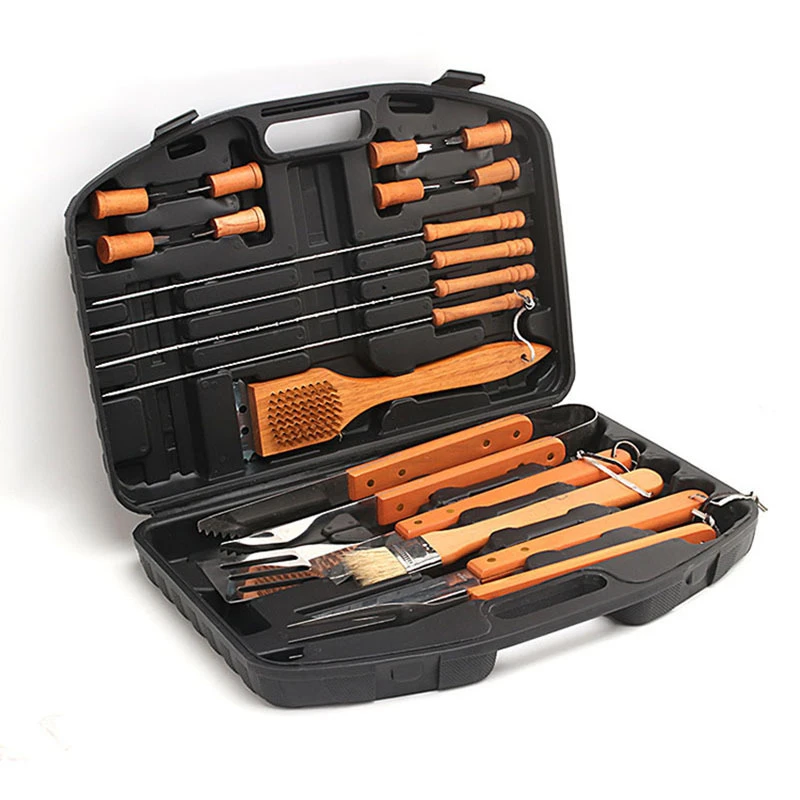 Factory direct high-quality reusable stainless steel barbecue tool set