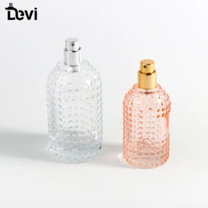 Factory Direct Sales 30ml 50ml 100ml Glass Luxury Perfume Bottle Empty Cylindrica Fine Mist  Atomizer Wholesale