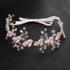 Factory direct sell handmade hair accessory flower hair accessories wedding diamond headpiece