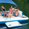 Factory Hot Sale Tropical Breeze II Inflatable Floating Island Inflatable Lounge Raft For 6 People