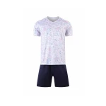 Factory hot sales second away short sleeve soccer jerseys football shirt with quality assurance