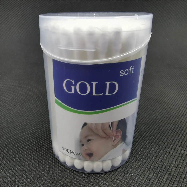 Factory main product Ear Cleaning Wood Sticks Cotton buds swab sticks