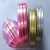 Import factory outlet solid pp ribbon with gold line from China