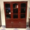 Factory Outlet Wooden Office Furniture Bookcase With Glass Door