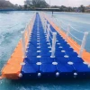 Factory price custom waterfront plastic floating dock platform