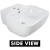 Import Factory Price Outdoor wall-hung type hand wash basin  chaozhou factory basin  bathroom HOTEL from China