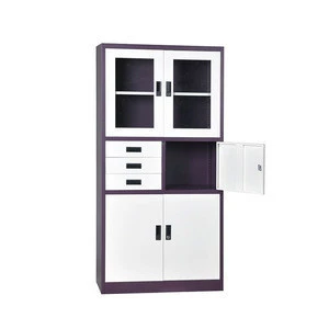 Factory Supplier filing cabinet metal file office furniture 3-drawer with lock keys