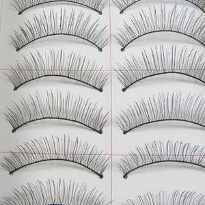 Factory supply fast shipping fresh stock korean fiber label design 3D magnetic false eyelashes