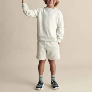 Factory Supply Golden Supply Sweatshirt & Shorts Sports Combo for Boys Clothes Set