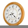 Factory supply home decor high quality traditional wooden wall clock