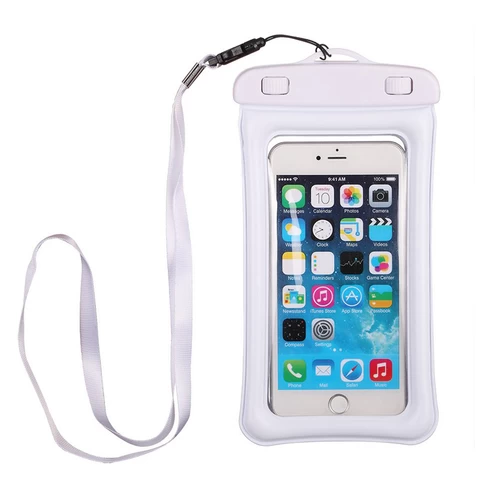 Factory Supply Waterproof Bag Clear Slim PVC Mobile Phone Water Resistant Cell Phone Cover Dry Bag