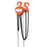 Factory wholesale HSC1T triangle hand chain hoist small crane for use on the reverse chain site