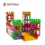 Import Factory wholesale multi color magnetic building tiles games 3d educational blocks  magnetic tiles for kids magnet blocks set from China