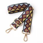 Factory wholesale replacement polyester adjustable shoulder strap with metal buckle