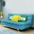Import fancy fabric sofa bed folding modern sleeper couch sofa bed sleeper  sofa cum double bed living room furniture simple design from China