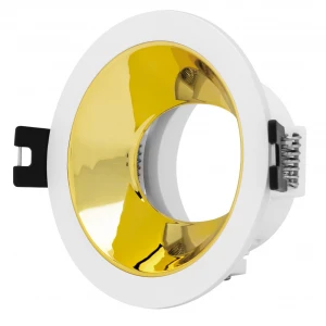 Fashion Commercial Lighting mr16 gu10 Gold Black Silver Downlight Fixture SKD Spot Light Housing