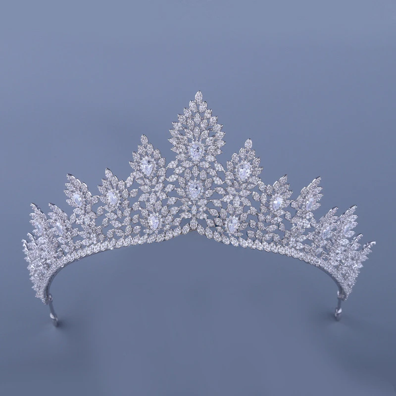 Fashion Luxury Diamond Wedding Bridal Jewelry Accessories Bride Pageant Prom Princess Tiaras Crowns