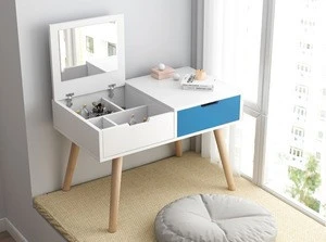 Fashion modern makeup dresser new style dressing table with mirror