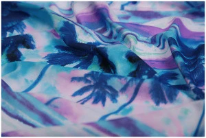 Fashion spandex fabric digital print swimming fabric