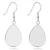 Import Fashion Stainless Steel Blank Earrings Base DIY Jewelry Making Water Drop Shape 13x18mm 18x25mm Woman Earring Accessories from China