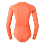 Fashion womens wetsuit surfing long sleeve short leg wetsuit