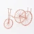 Import Fast dispatch free standing  tabletop Tricycle Wine Rack metal for bottle display from China