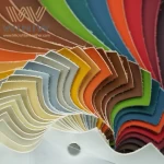 Faux leather Suede Microfiber Cuero Nappa Material Fabric PU Leather Synthetic Leather For Car Seat Covers Handbag Sheets Sofa