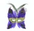 Import feather design simple feather mask/Halloween Party mask from China