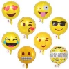 Festival and Gift Toy Use 12/18 inch Balloons Emoji Foil Balloon