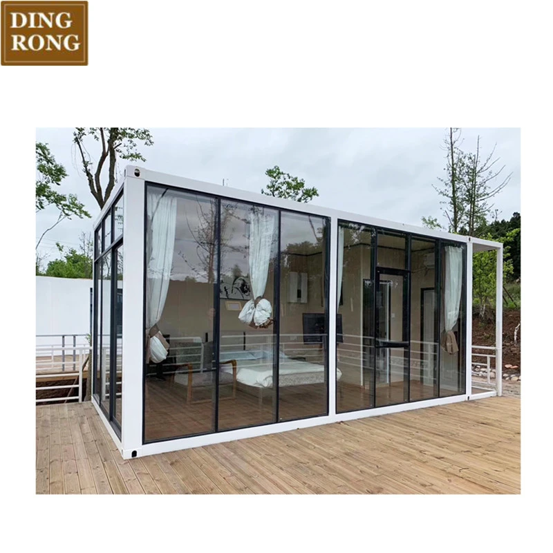 finished flat pack steel two story luxury shipping container house home kit solar 20ft prefab prices australia