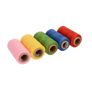 Buy Flat Wax Thread Hand-sewn Leather High Strength Polyester Sewing Thread  from Guangzhou Yigao Thread Industry Co., Ltd., China