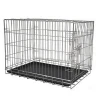 Folding Metal Crates Foldable Wire Mesh Pallet Storage Cage For Dogs