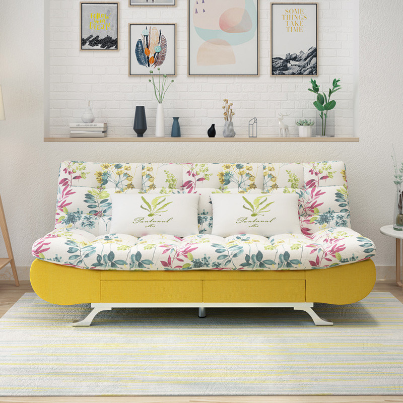 Buy Folding Sofa Bed With Storage Function Modern Fabric Folding Sofa ...
