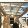 Folding Type Roof Skylight Big Size Design Terrace Sunroom And Flat Roof Sliding Floding Window