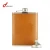 Import Food Grade food safe stainless steel mini cooper hip flask PU leather wrap from China