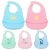 Import Food Grade Soft Silicone Easily  Clean CPC and FDA Passed Waterproof Silicone Baby Bib from China