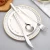 Import Food grade Travel Flatware 18/8 Stainless Steel Metal Cutlery Set Korea Silverware Dinner Knife Spoon Fork from China
