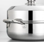 Food Warmer Stainless Steel Kitchenware Pot Set Multifunctional Cooking Hot Pot With Handle