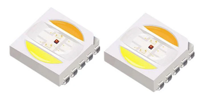 For RGBWW LED Strip 10 pins RGBWW Chip 5050 SMD LED 5 in 1smd led