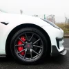 for Tesla Model 3Car Accessories Front &amp; Rear Brake Disc Caliper Covers Red Aluminum Alloy 4PCS
