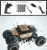 Import four-wheel drive alloy climbing off-road vehicle Mountain remote control car from China