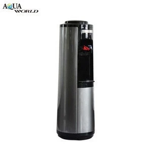Free Standing Stainless Steel Hot and Cold Compressor Cooling Bottled Water Dispenser
