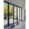 french style thin internal kitchen aluminium glass door