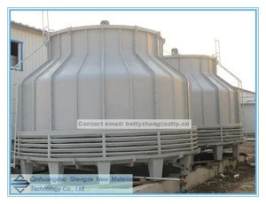 FRP round cooling tower, Chemical plant cooling tower, 380v cooling tower