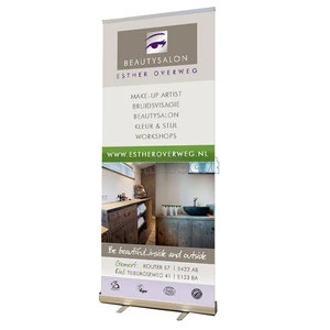 Full Aluminium Roll Up Banner Stand For Advertising Display/ Roller Banner Stand