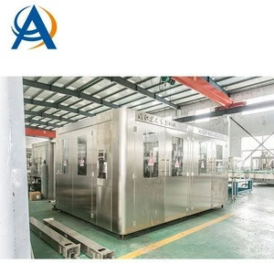 Full-auto 3 in 1 small fruit juice/ice tea filling making machine/ Hot Fruit juice processing plant