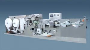 Full auto servo  best price and good quality machinery single wipes one piece wet  tissue making manufacturer with hi -speed